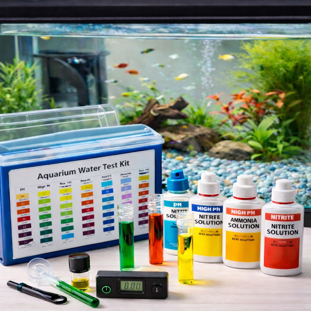 Aquarium water test kit