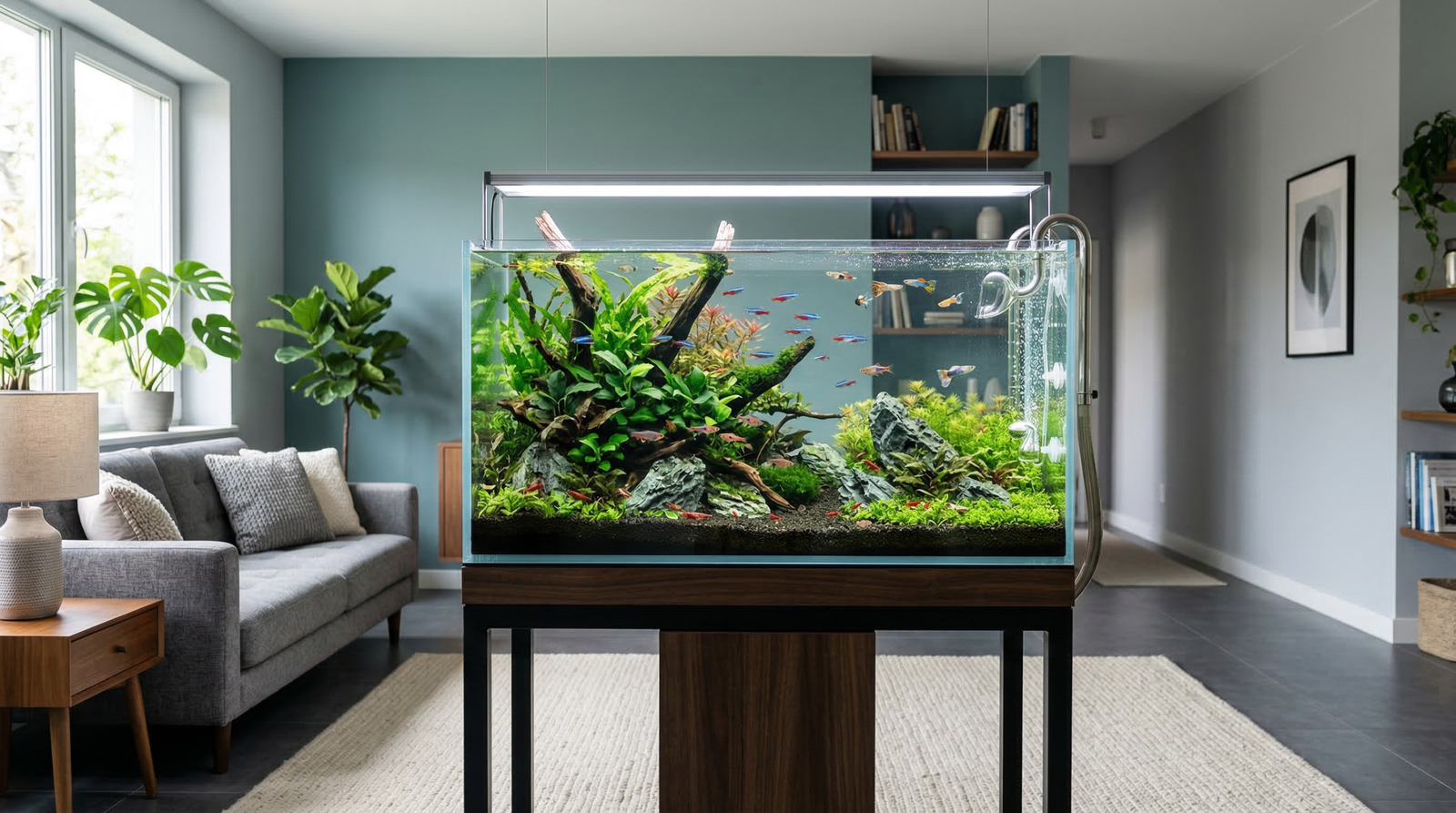 Shrimp safe aquarium filtration