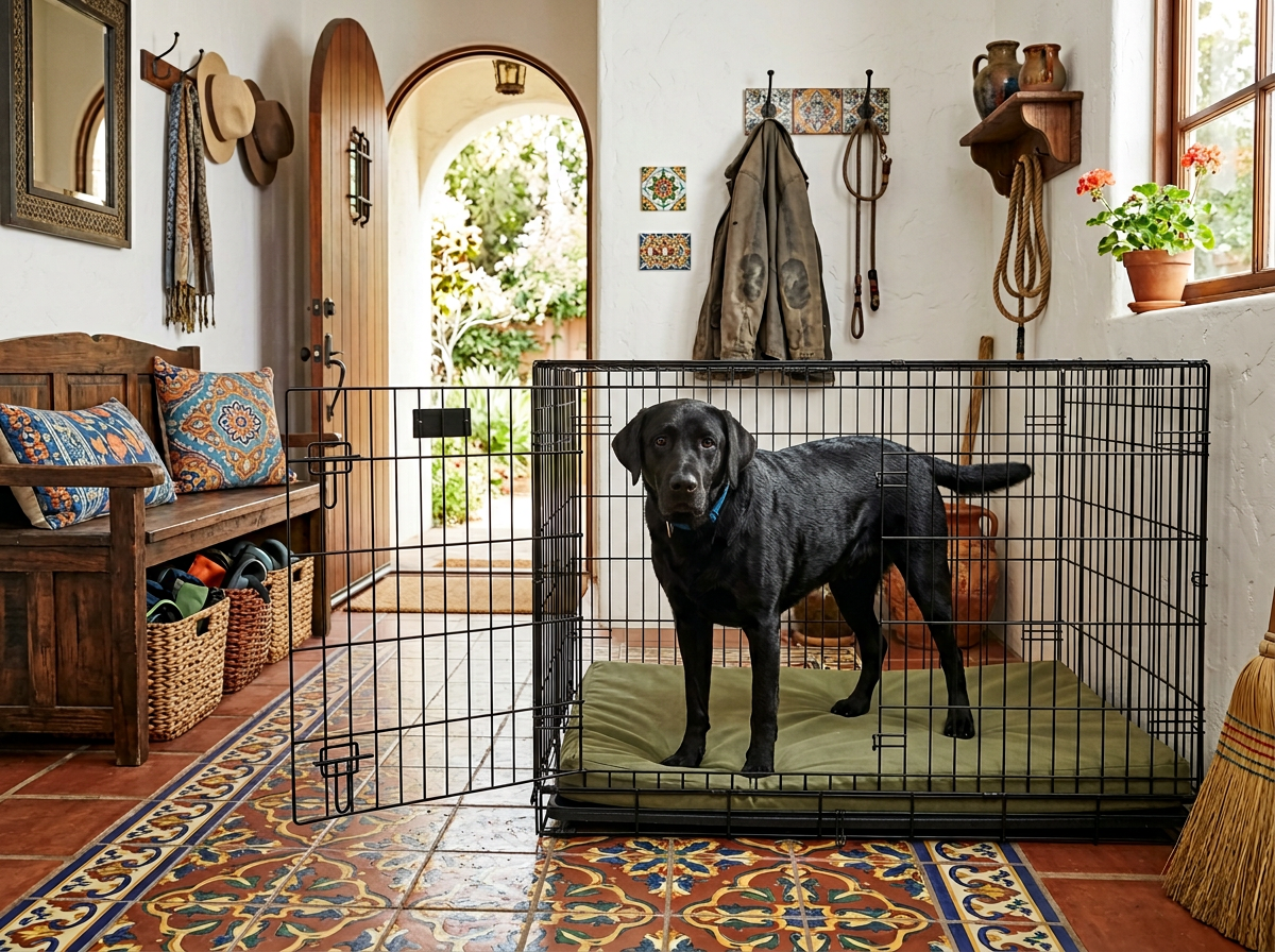 Best overall dog crate and pad setup