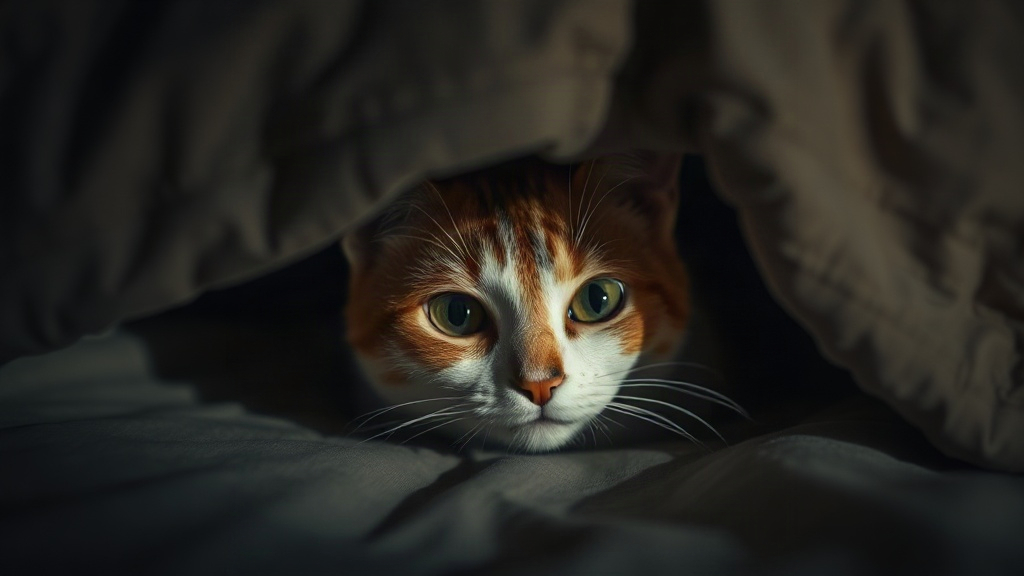 Why is my cat suddenly hiding - cat behavior guide