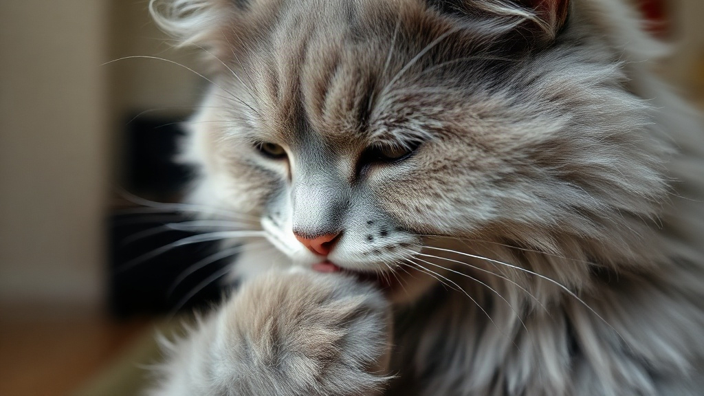Why does my cat overgroom - cat grooming guide