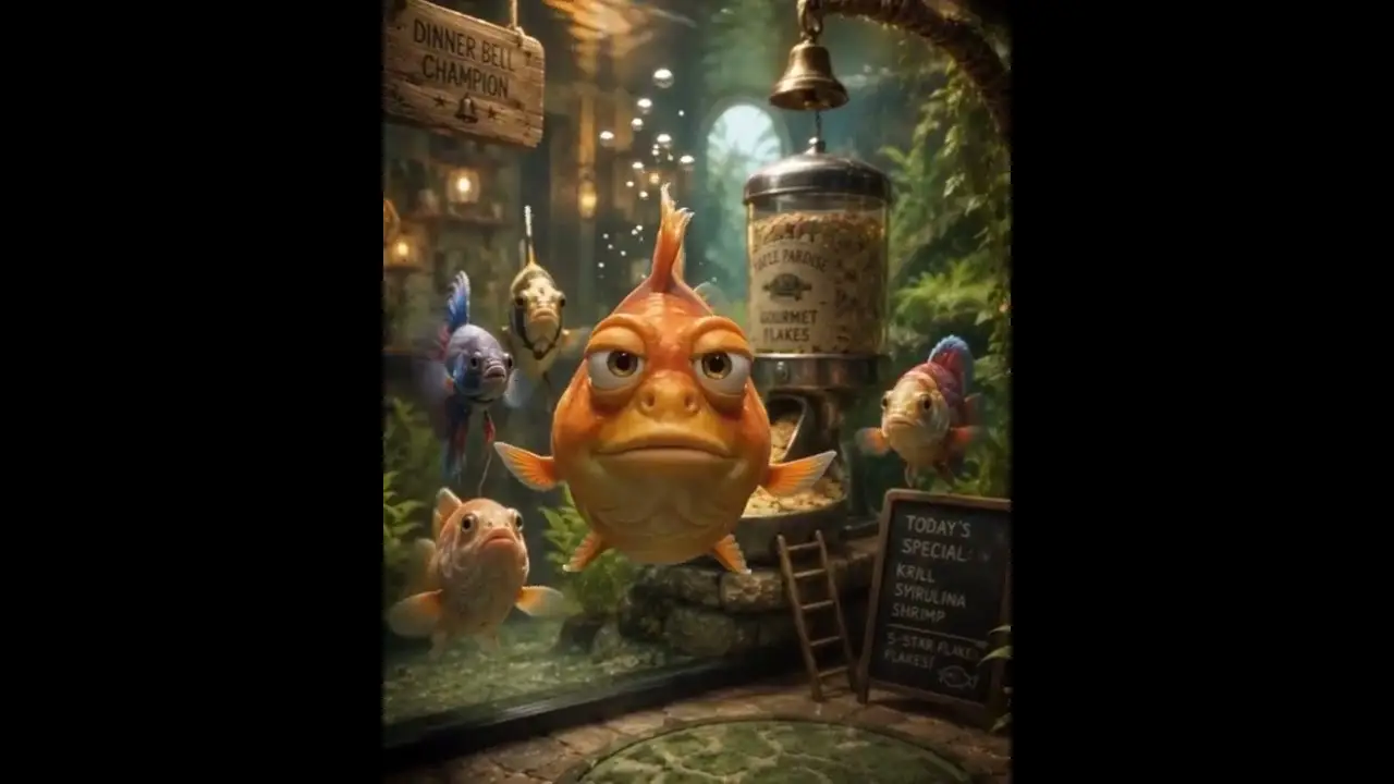 FIN the WhiskaWaves fish mascot automatic feeder story thumbnail