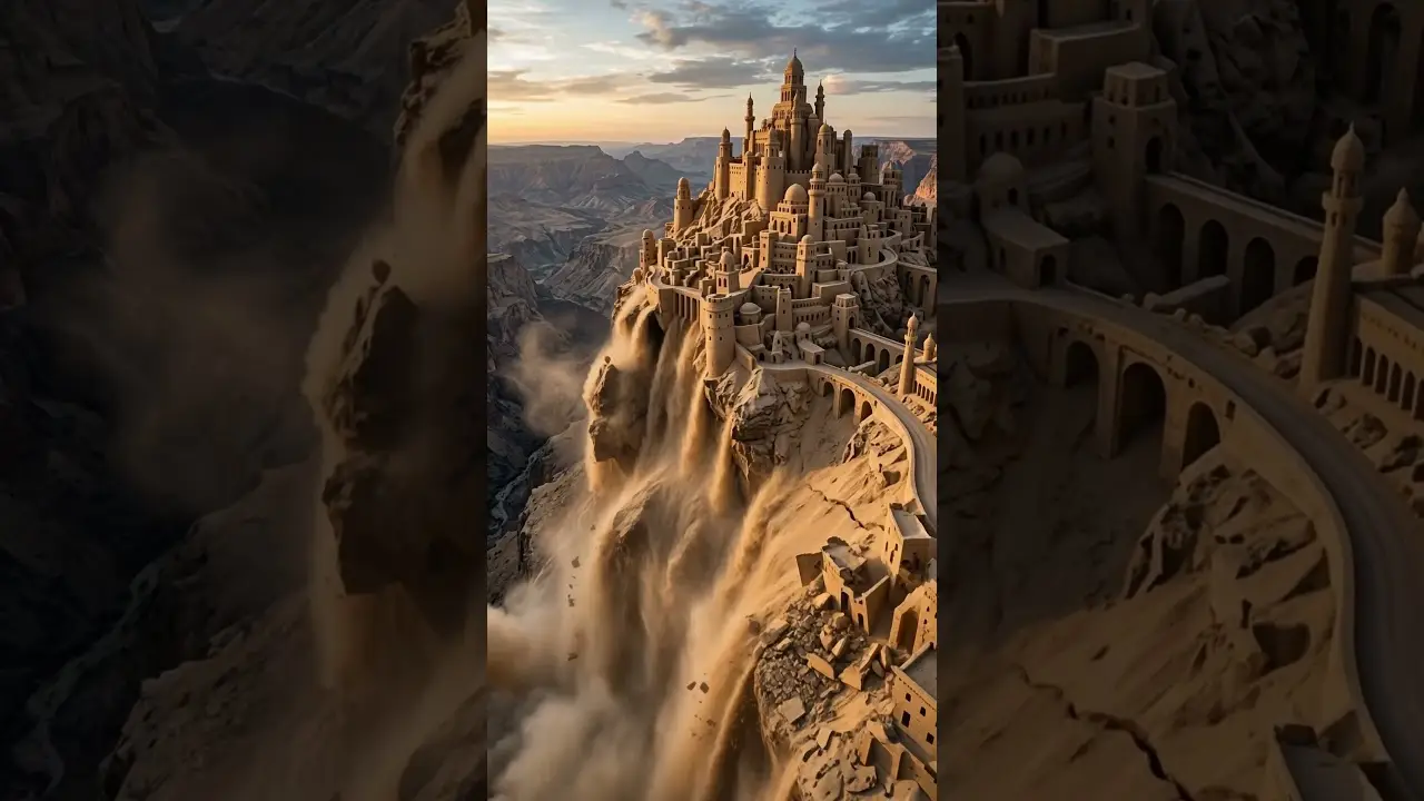 WhiskaWaves Nature in Motion sand citadel collapse story thumbnail