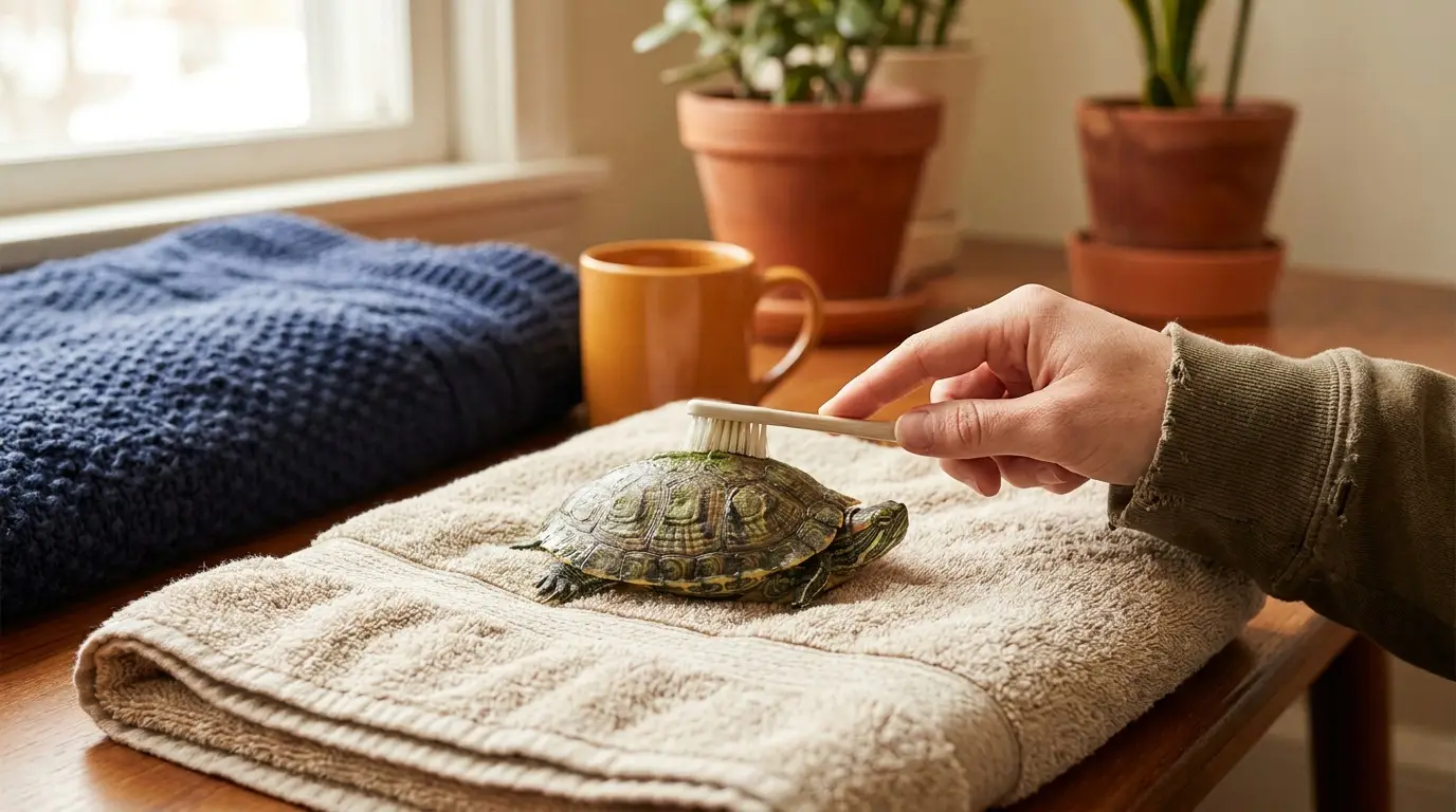 Algae on Turtle Shells: Care and Tank Cleaning Checks